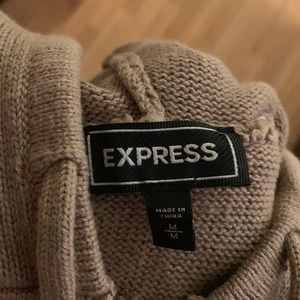 Express Zip up sweater
